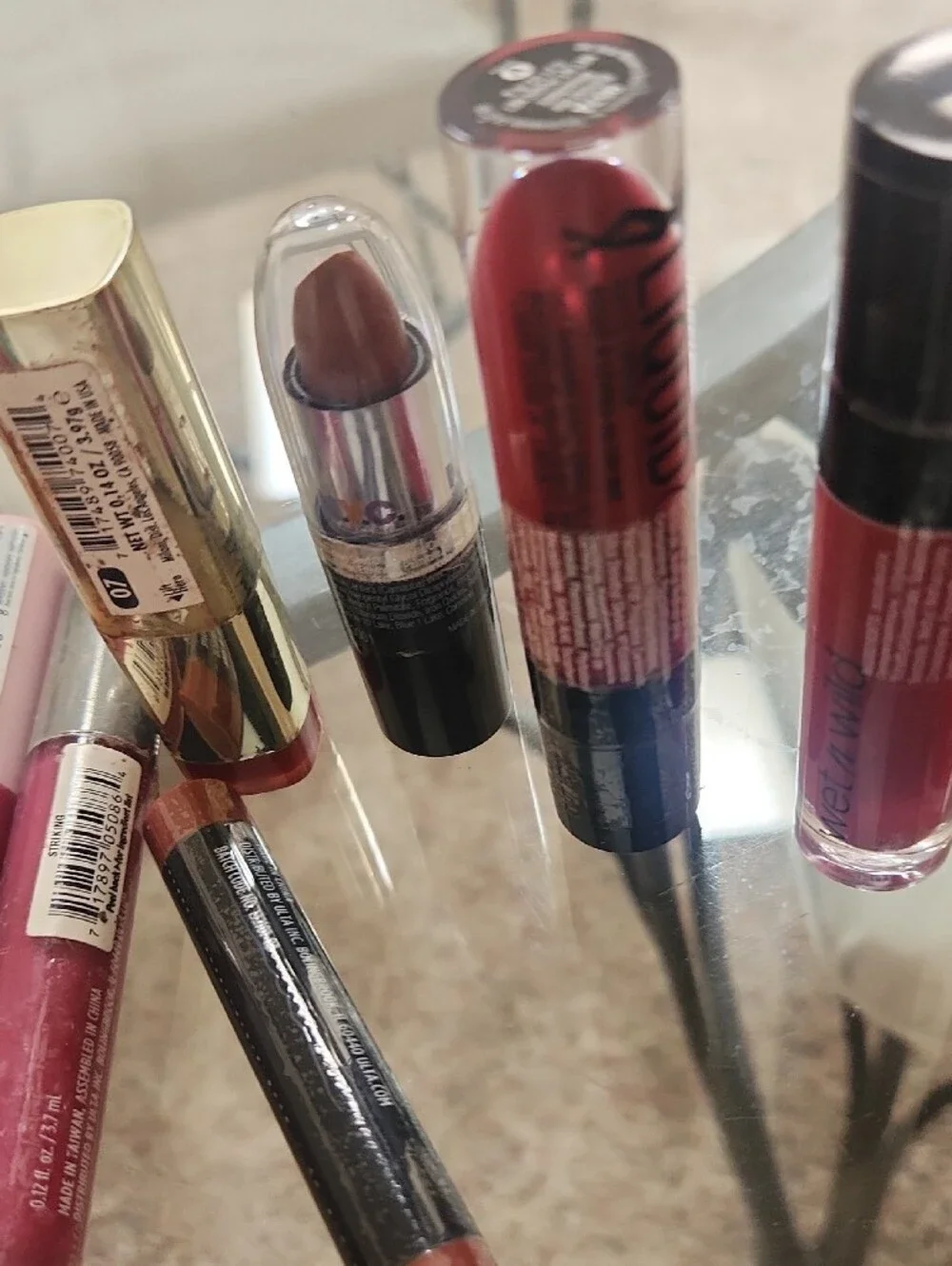 3 For 15$ Liquid & Cream Lipstick Duo Set in Red and Pink - Various Brands